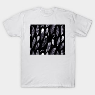 Feathers in the shadows T-Shirt